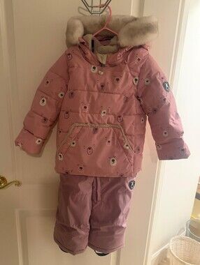 🩷Deux Pars Deux Kids Snow jacquet & pant